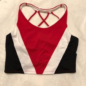 Vs PINK sports crop